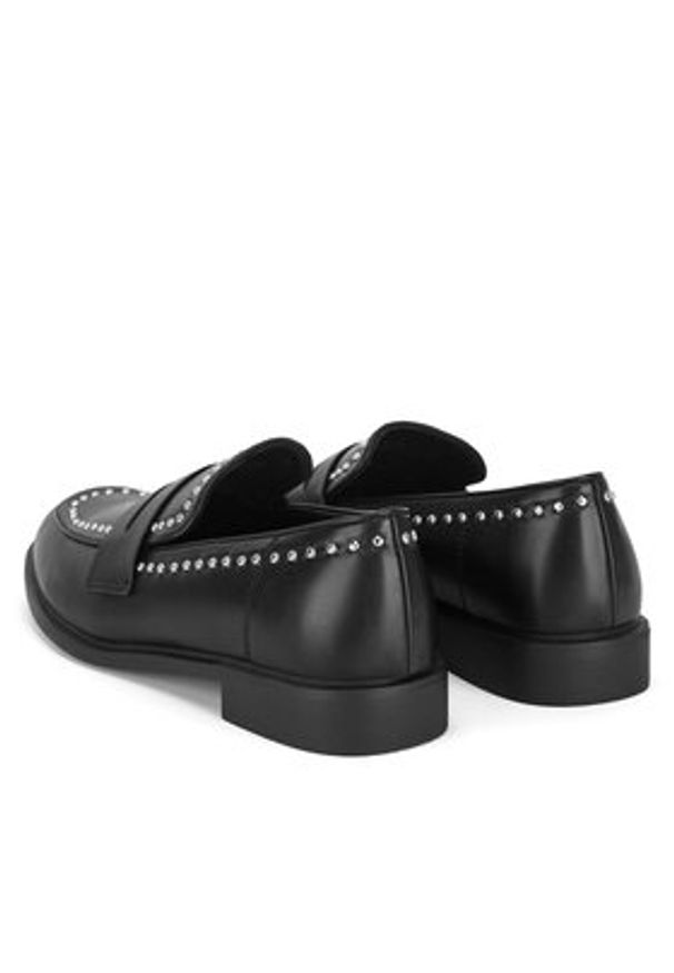 Jenny Fairy Mokasyny HY2T618-1 Czarny. Kolor: czarny. Materiał: skóra