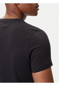 TOMMY HILFIGER - Tommy Hilfiger T-Shirt Core Logo Tee MW0MW11465 Czarny Slim Fit. Kolor: czarny. Materiał: bawełna #3