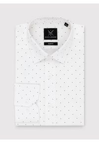 PAKO LORENTE – Biała koszula męska w czarne kropki P24SF-1X-001-B-S - Pako Lorente. Okazja: na co dzień. Kolor: biały, czarny, wielokolorowy. Długość rękawa: długi rękaw. Długość: długie. Wzór: kropki. Styl: casual, elegancki #4