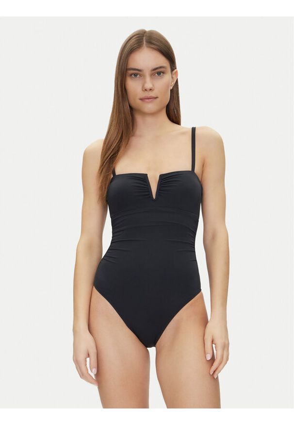 Lauren Ralph Lauren - LAUREN RALPH LAUREN Strój kąpielowy 20401066 Czarny. Kolor: czarny. Materiał: syntetyk