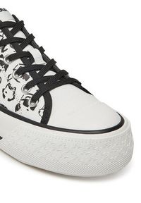Karl Lagerfeld - KARL LAGERFELD Trampki KL60612T Biały. Kolor: biały. Materiał: materiał #6