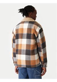 Quiksilver Kurtka przejściowa Dna Sherpa Harrington EQYJK04201 Brązowy Regular Fit. Kolor: brązowy. Materiał: bawełna #2