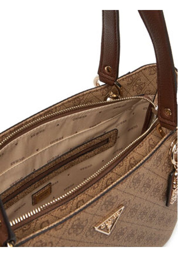 Guess Torebka Noelle II HWBG96 72250 Brązowy. Kolor: brązowy. Materiał: skórzane