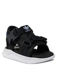 Adidas - adidas Sandały 360 3.0 HQ6050 Czarny. Kolor: czarny. Materiał: mesh, materiał
