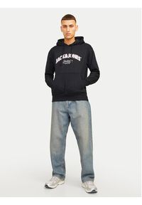 Jack & Jones - Jack&Jones Bluza Bronx 12262919 Czarny Regular Fit. Kolor: czarny. Materiał: syntetyk #4