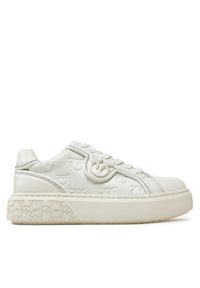 Pinko - PINKO Sneakersy Yoko 06 SS0041 P048 Écru. Materiał: skóra