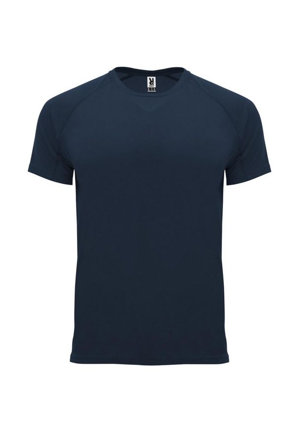 ROLY - Męska Koszulka Sportowa Z Krótkim Rękawem Bahrain. Kolor: niebieski. Długość rękawa: krótki rękaw. Długość: krótkie. Sport: turystyka piesza