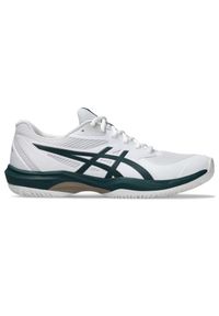 Buty do tenisa Asics Game FF. Kolor: zielony, biały, wielokolorowy. Sport: tenis