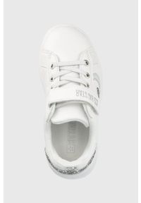 Big-Star - Big Star sneakersy dziecięce kolor biały. Nosek buta: okrągły. Zapięcie: rzepy. Kolor: biały. Materiał: guma