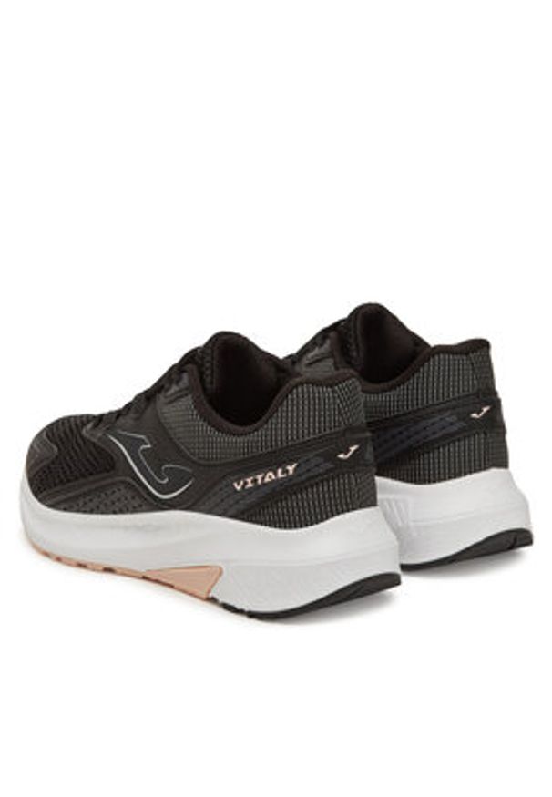 Joma Buty do biegania Vitaly 2501 RVITLS2501 Czarny. Kolor: czarny. Materiał: materiał
