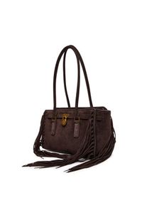 MICHAEL Michael Kors Torebka Hamilton Moderne 30F5ANXT0S Brązowy. Kolor: brązowy. Materiał: skórzane