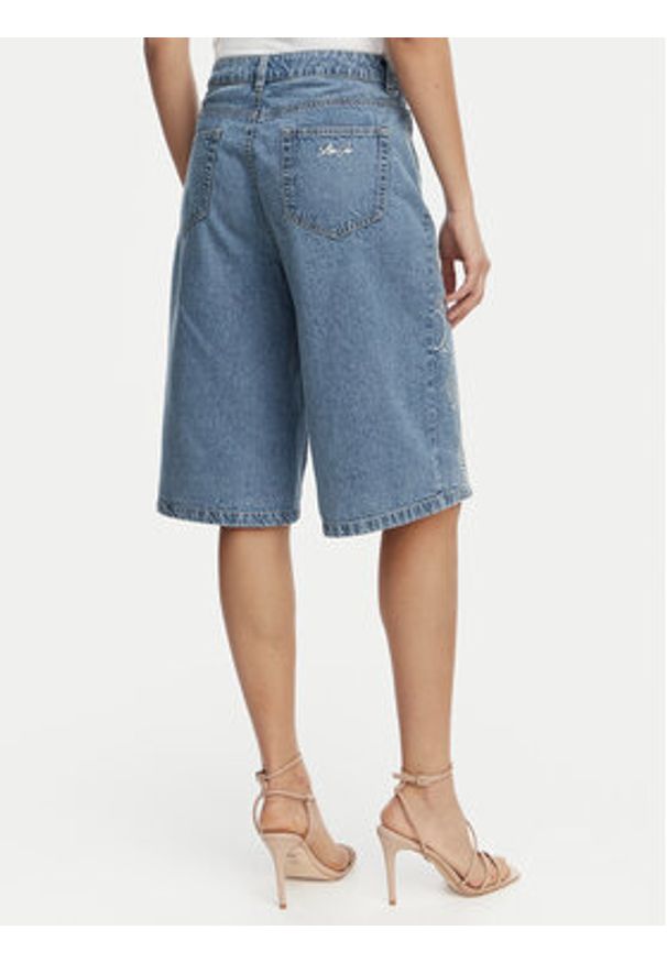 Liu Jo Bermudy UA6182 D0313 Niebieski Regular Fit. Kolor: niebieski. Materiał: bawełna
