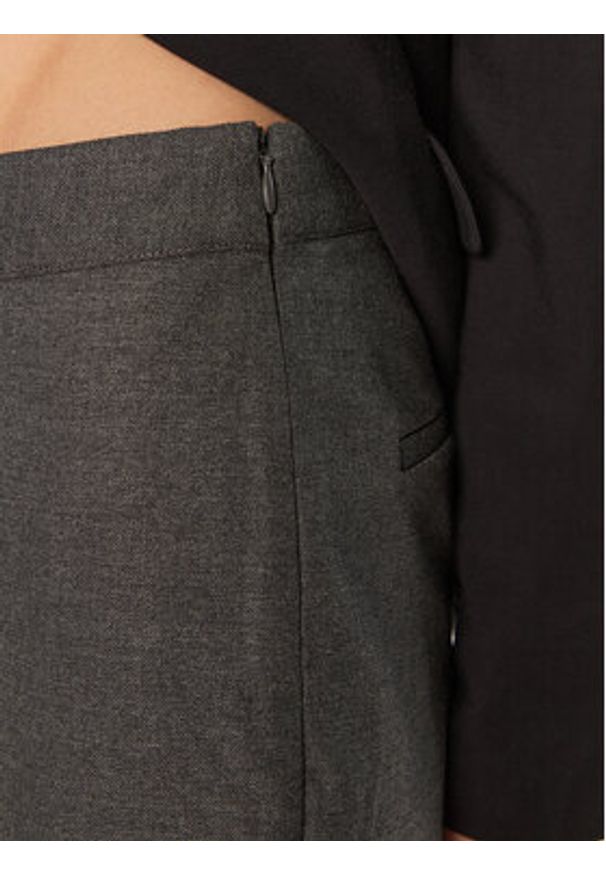 GESTUZ - Gestuz Spodnie materiałowe Paula 10909377 Szary Flare Fit. Kolor: szary. Materiał: syntetyk