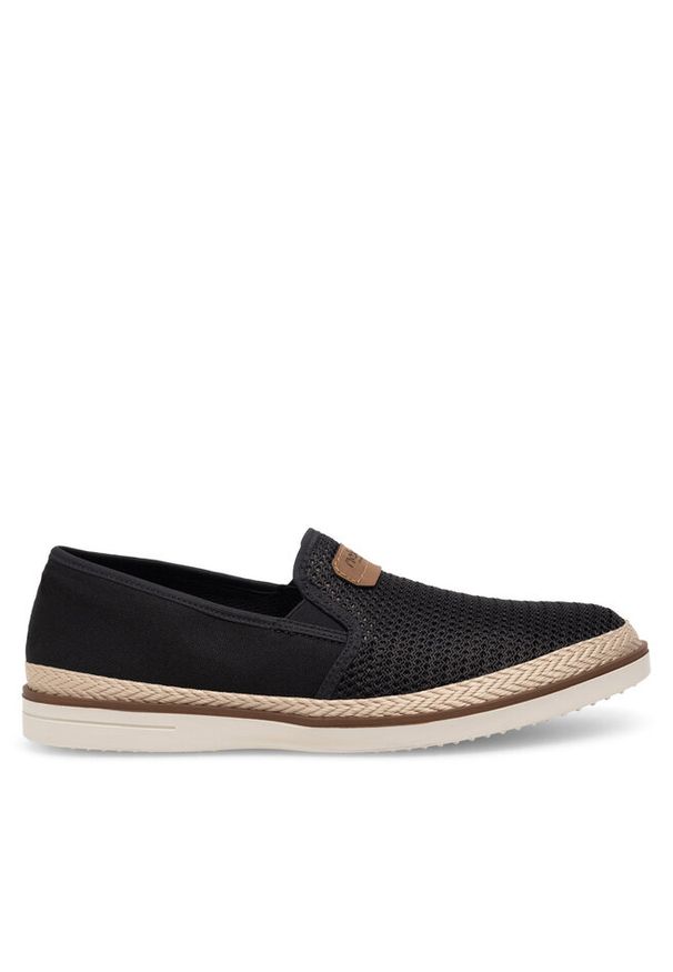 Espadryle Rieker. Kolor: czarny