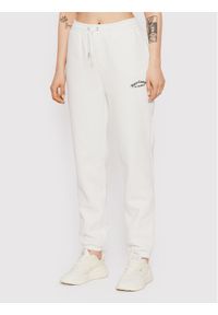 Spodnie dresowe Juicy Couture. Kolor: biały. Materiał: dresówka, bawełna #1