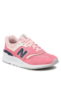 Sneakersy New Balance CW997HSP Różowy. Kolor: różowy. Materiał: zamsz, skóra