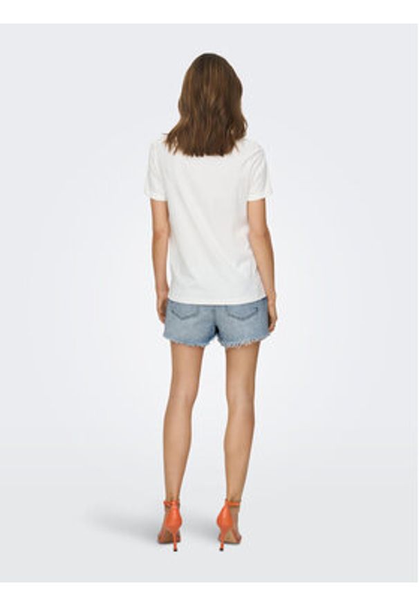 only - ONLY Szorty jeansowe Pacy 15256232 Niebieski Regular Fit. Kolor: niebieski. Materiał: jeans, bawełna