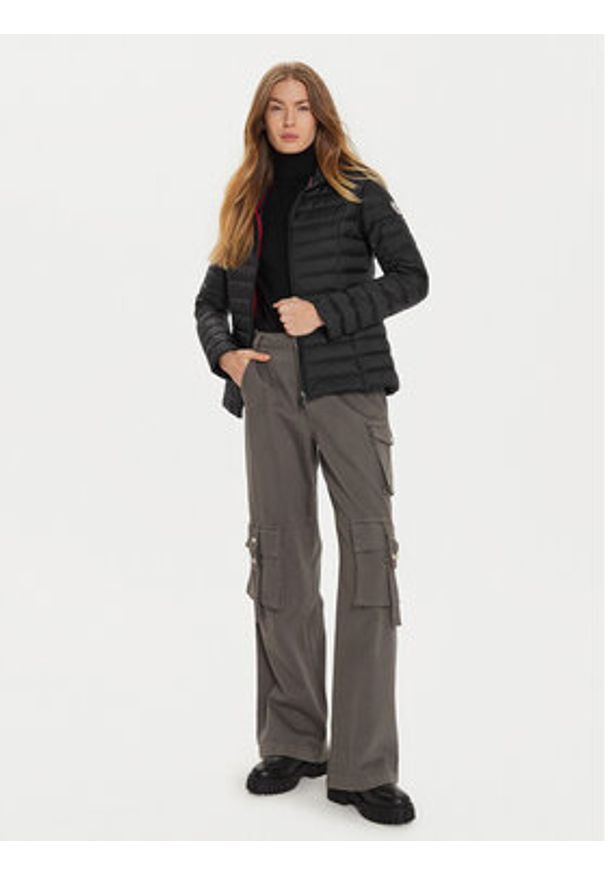 Jott Kurtka puchowa Cloe P000WDOW01 Czarny Slim Fit. Kolor: czarny. Materiał: syntetyk