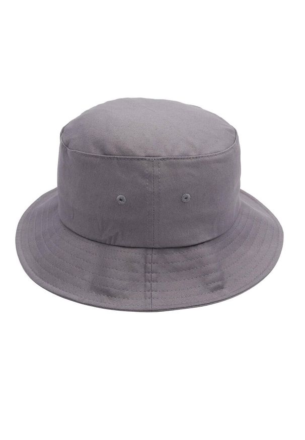 FLEXFIT - Cotton Twill Bucket Hat. Kolor: szary