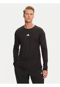 Adidas - adidas Koszulka techniczna Workout IK9694 Czarny Slim Fit. Kolor: czarny. Materiał: lyocell