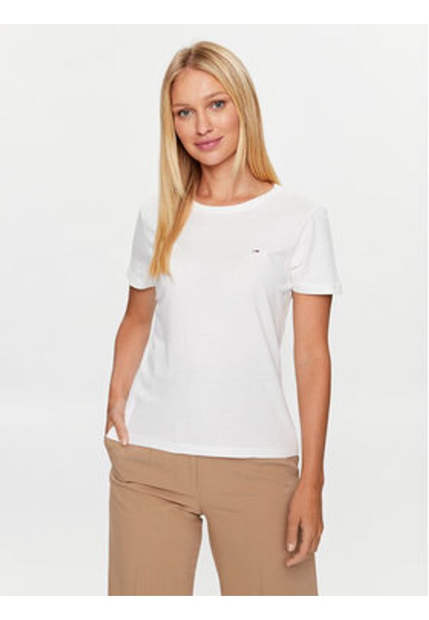 Tommy Jeans Komplet 2 t-shirtów DW0DW11459 Kolorowy Regular Fit. Materiał: bawełna. Wzór: kolorowy