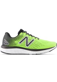 Buty męskie New Balance Fresh Foam 680 v7 M680TN7 – zielone. Kolor: zielony. Materiał: syntetyk, materiał, guma. Szerokość cholewki: normalna. Sport: fitness