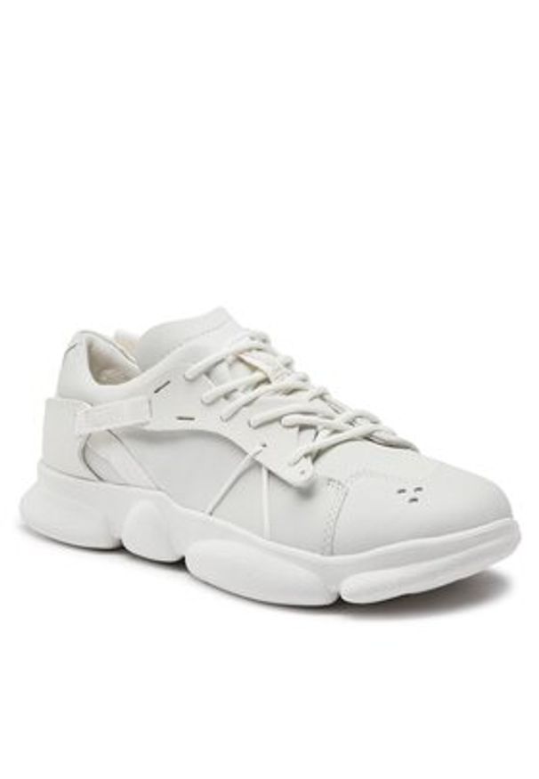 Camper Sneakersy K201439-001 Biały. Kolor: biały. Materiał: skóra