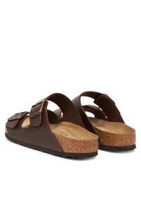 Birkenstock Klapki Arizona Sfb 451161 Brązowy. Kolor: brązowy. Materiał: skóra #3