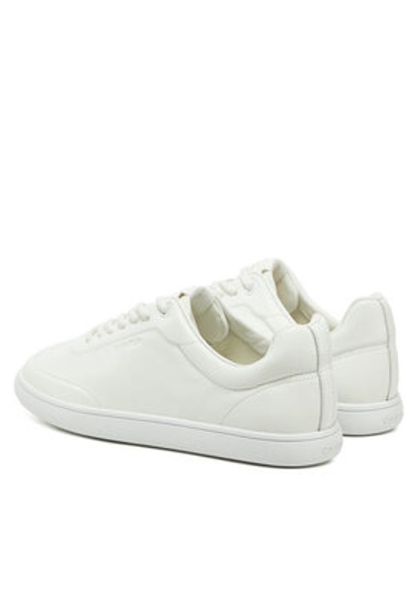 Calvin Klein Sneakersy HW0HW02400 Biały. Kolor: biały. Materiał: skóra