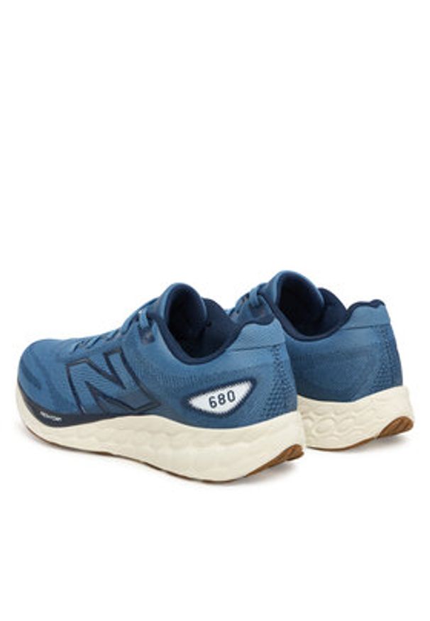 New Balance Buty do biegania 680 M680CS8 Niebieski. Kolor: niebieski. Materiał: materiał
