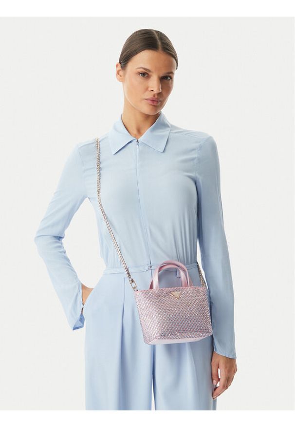Guess Torebka 181093 Różowy. Kolor: różowy