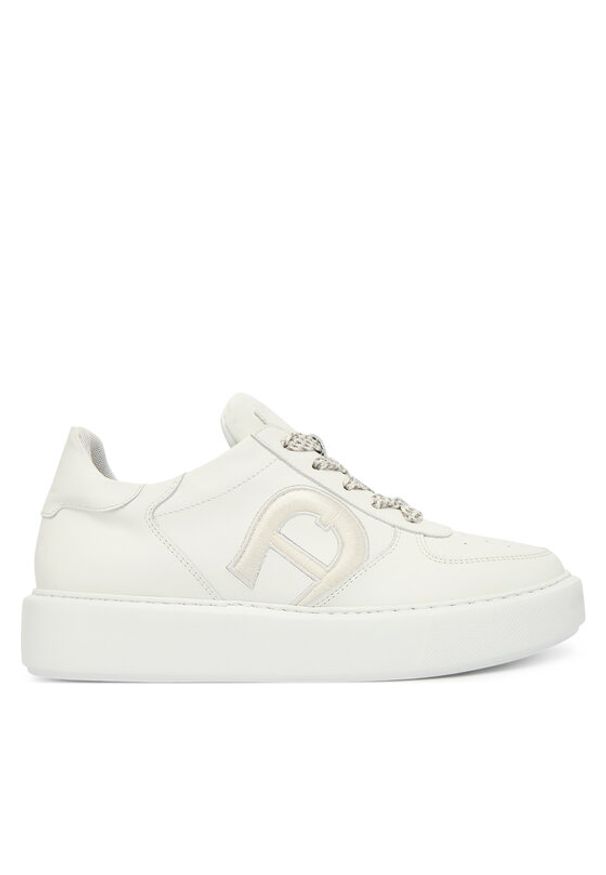 Aigner Sneakersy 1252590 Biały. Kolor: biały. Materiał: skóra