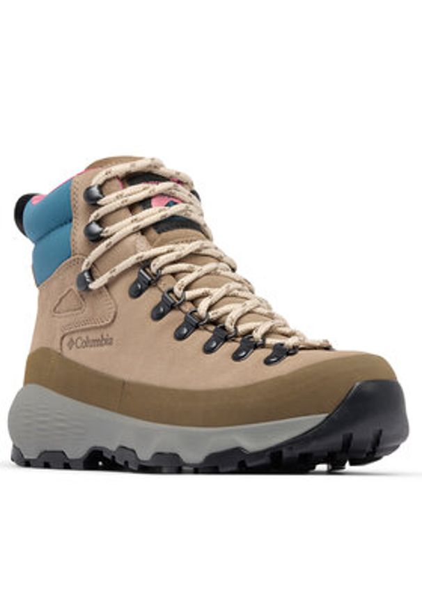 columbia - Columbia Trekkingi Newton Alpine PT™ 2128851 Brązowy. Kolor: brązowy. Materiał: skóra, zamsz