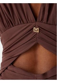 Marciano Guess Sukienka wieczorowa G6GK14 W2374 Brązowy Regular Fit. Kolor: brązowy. Materiał: wiskoza. Styl: wizytowy #4
