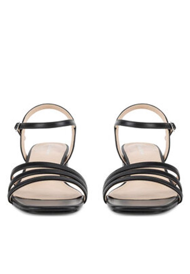 Clara Barson Sandały SXH3373A-29 Czarny. Kolor: czarny. Materiał: materiał