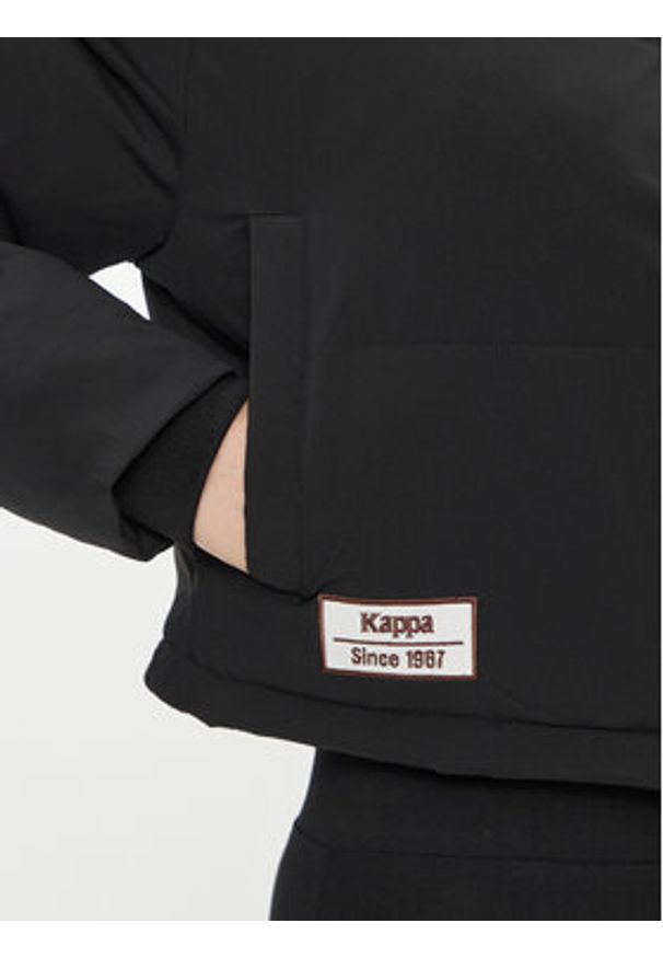 Kappa Kurtka zimowa Authentic Gasita 371F65W Czarny Oversize. Kolor: czarny. Materiał: syntetyk. Sezon: zima