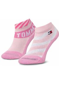 ZEAGLE - Bawełniane Skarpetki dla Dzieci Tommy Hilfiger - Komfort i Styl. Kolor: wielokolorowy. Materiał: elastan, poliamid, bawełna
