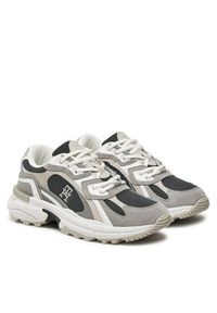 TOMMY HILFIGER - Tommy Hilfiger Sneakersy Modern Rugged Runner FW0FW08385 Szary. Kolor: szary. Materiał: materiał #3