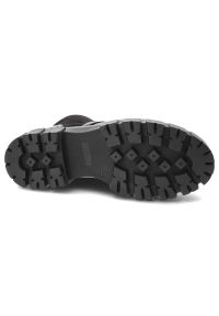 Czarne Botki Karino Damskie Modne Obuwie Jesienne. Kolor: czarny. Materiał: skóra, lakier, jeans. Sezon: jesień. Styl: rockowy #3