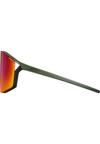 JULBO - Okulary rowerowe Julbo Edge - khaki/czarny | Spectron cat 3 Cf + cat 0. Kolor: czarny, zielony, wielokolorowy. Sport: turystyka piesza