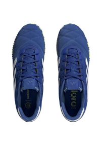 Adidas - Buty piłkarskie adidas Copa Gloro In M FZ6125 niebieskie niebieskie. Zapięcie: sznurówki. Kolor: niebieski. Materiał: syntetyk, skóra, guma. Sport: piłka nożna