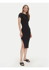 only - ONLY Sukienka codzienna Belfast 15348755 Czarny Slim Fit. Okazja: na co dzień. Kolor: czarny. Materiał: bawełna. Typ sukienki: proste. Styl: casual #4