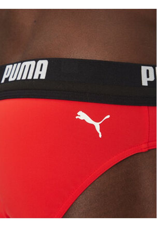 Puma Kąpielówki 907655 Czerwony. Kolor: czerwony. Materiał: syntetyk