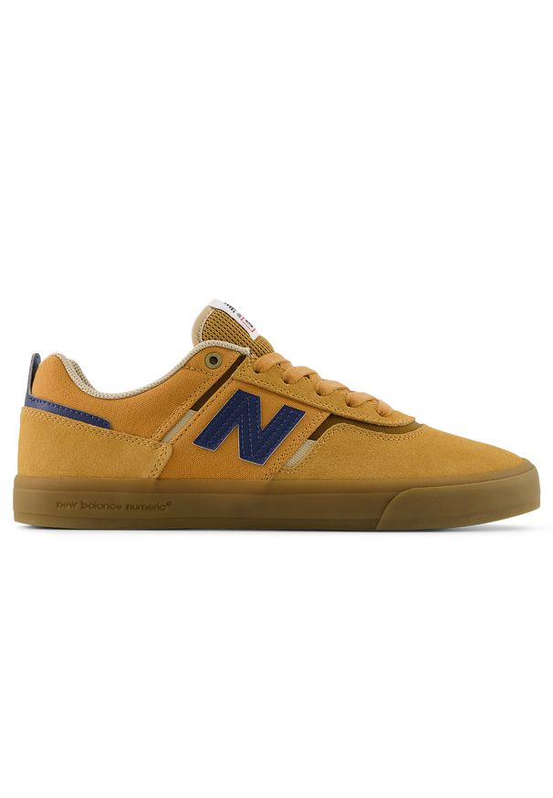 Buty unisex New Balance Numeric NM306TNB – żółte. Kolor: żółty. Materiał: zamsz, guma. Szerokość cholewki: normalna