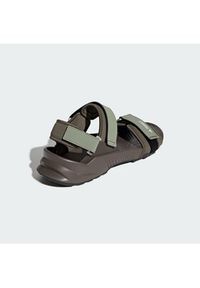 Adidas - adidas Sandały Terrex Hydroterra JR8411 Khaki. Kolor: brązowy. Materiał: materiał #6