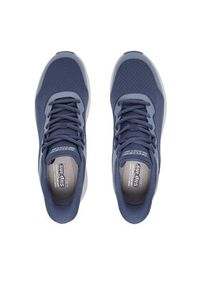 skechers - Skechers Sneakersy Bobs Skillz 118431 NVY Granatowy. Kolor: niebieski. Materiał: materiał