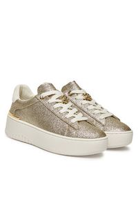 MICHAEL Michael Kors Sneakersy Dottie 43F5DTFS1M Złoty. Kolor: złoty. Materiał: materiał