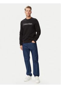 Calvin Klein Bluza LV04RG281G Czarny Classic Fit. Kolor: czarny. Materiał: bawełna #4