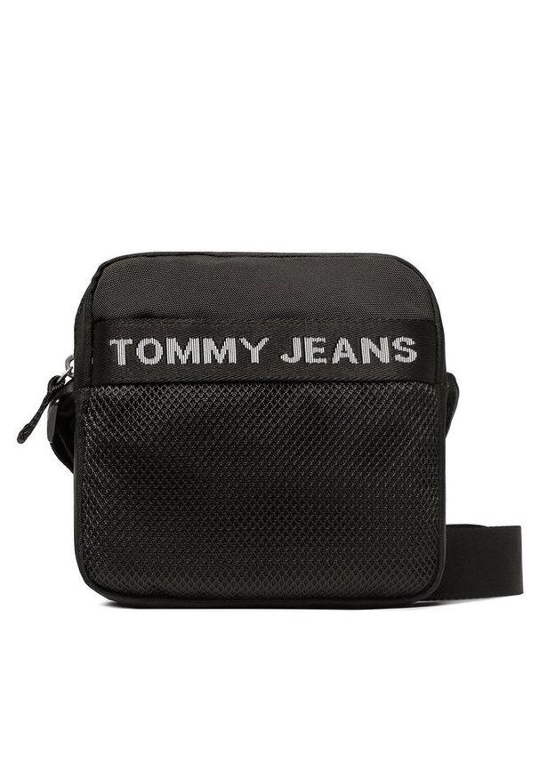 Saszetka Tommy Jeans. Kolor: czarny