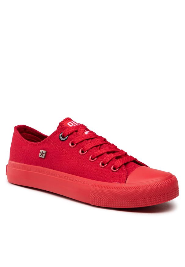 BIG STAR SHOES - Trampki Big Star Shoes AA274007 Red. Kolor: czerwony. Materiał: materiał